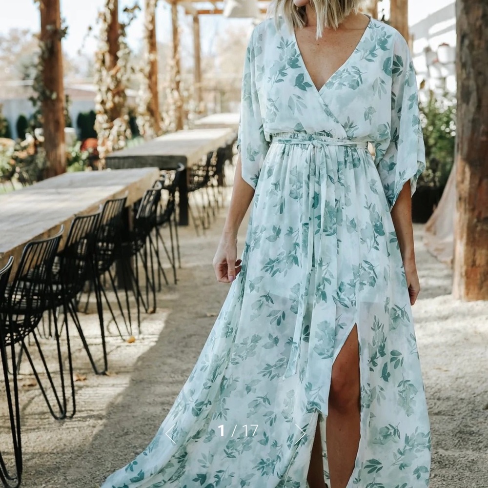 Kia Kimono Maxi Dress - Baltic Born